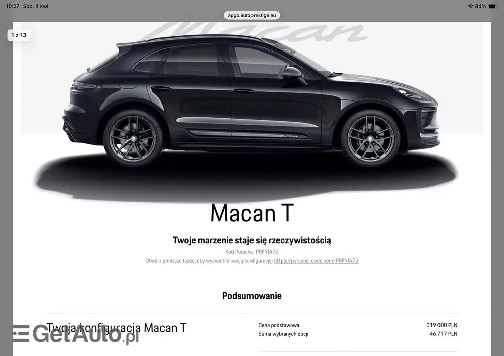 PORSCHE Macan T