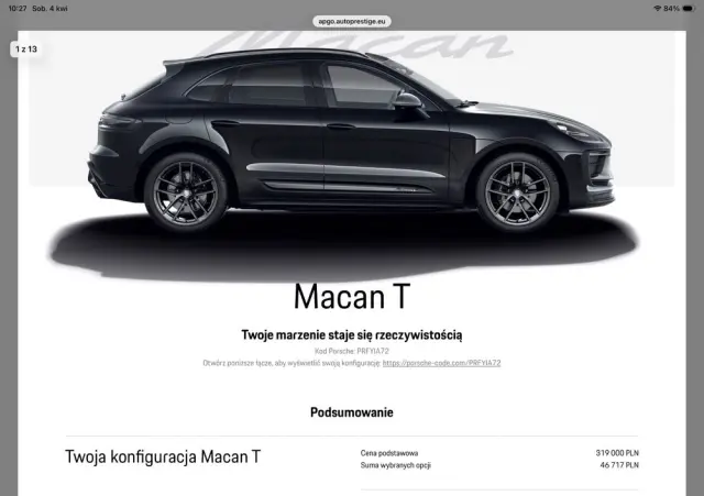PORSCHE Macan T