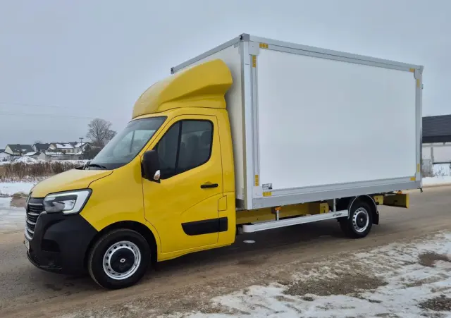 RENAULT MASTER 2.3 DCI 146KM KONTENER 8EP SALON PL I-WŁAŚCICIEL LIFT LED KLIMA ELEKTRYKA 2020R 