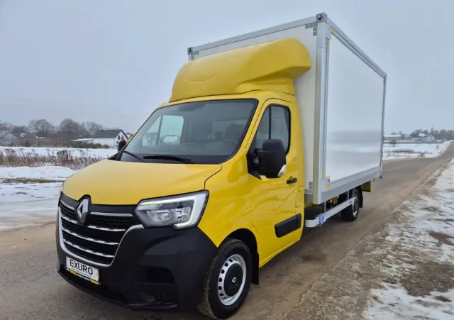 RENAULT MASTER 2.3 DCI 146KM KONTENER 8EP SALON PL I-WŁAŚCICIEL LIFT LED KLIMA ELEKTRYKA 2020R 