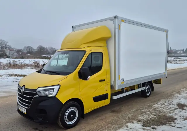 RENAULT MASTER 2.3 DCI 146KM KONTENER 8EP SALON PL I-WŁAŚCICIEL LIFT LED KLIMA ELEKTRYKA 2020R 