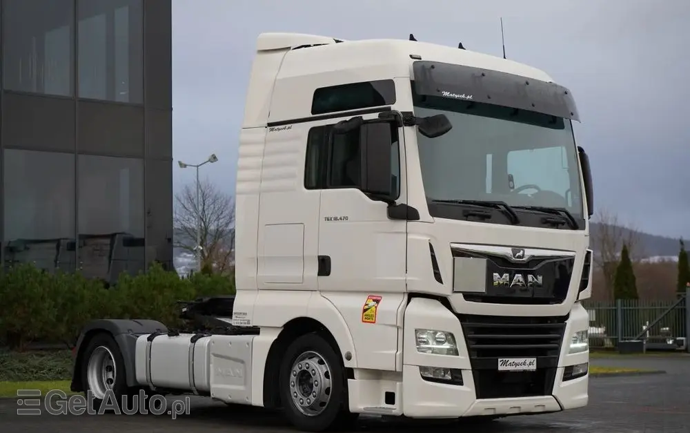 MAN TGX 18.470 / LOW DECK / MEGA / REGULOWANE SIODŁO / 2020 ROK / NA 