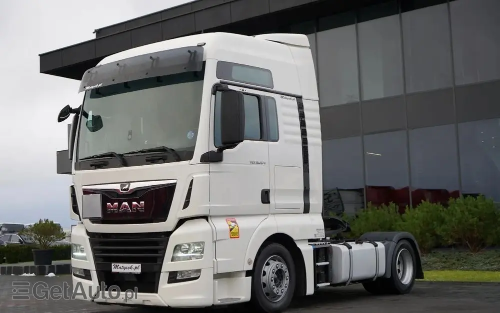 MAN TGX 18.470 / LOW DECK / MEGA / REGULOWANE SIODŁO / 2020 ROK / NA 