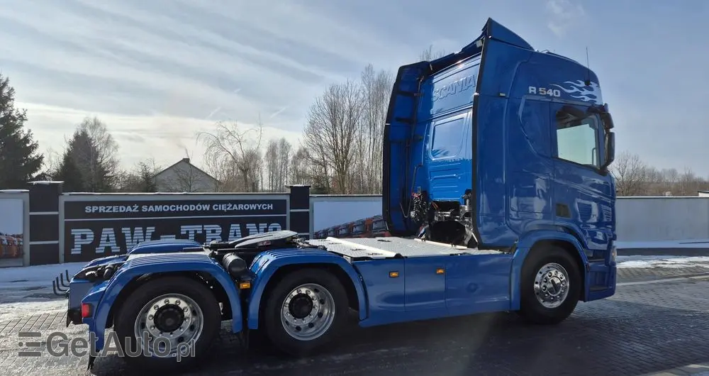 SCANIA SCANIA///R540///6×4///2021///RETARDER///SKÓRY///FULL LED///CAŁY NA PODUSZKACH///NAWIGACJA///ALUMINIOWE FELGI///WYŚWIETLACZ OBCIĄŻENIA///ZABUDOWY MIĘDZYOSIOWE///BARDZO BOGATA WERSJA///STAN BARDZO DOBRY 