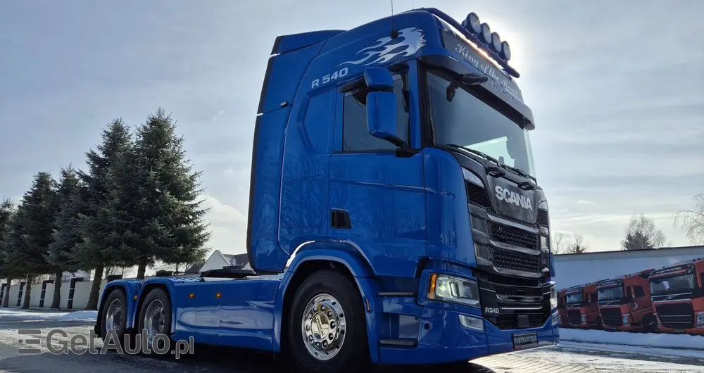 SCANIA SCANIA///R540///6×4///2021///RETARDER///SKÓRY///FULL LED///CAŁY NA PODUSZKACH///NAWIGACJA///ALUMINIOWE FELGI///WYŚWIETLACZ OBCIĄŻENIA///ZABUDOWY MIĘDZYOSIOWE///BARDZO BOGATA WERSJA///STAN BARDZO DOBRY 