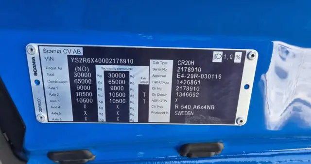 SCANIA SCANIA///R540///6×4///2021///RETARDER///SKÓRY///FULL LED///CAŁY NA PODUSZKACH///NAWIGACJA///ALUMINIOWE FELGI///WYŚWIETLACZ OBCIĄŻENIA///ZABUDOWY MIĘDZYOSIOWE///BARDZO BOGATA WERSJA///STAN BARDZO DOBRY 