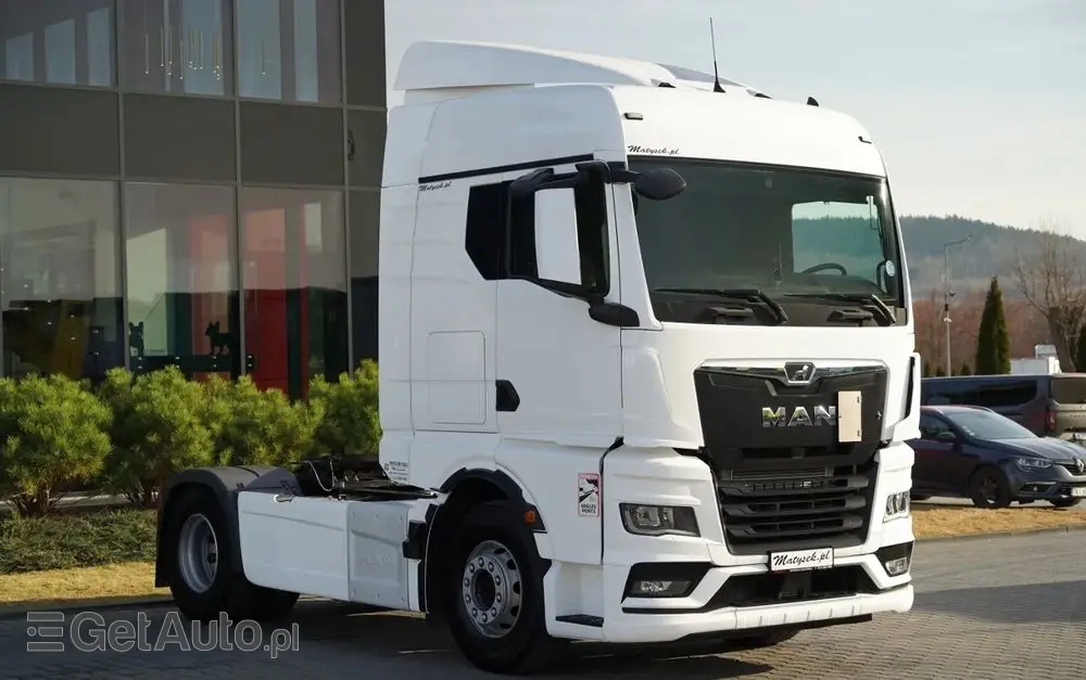 MAN TGX 18.510 / GM / RETARDER / KLIMA POSTOJOWA  / NAVI 