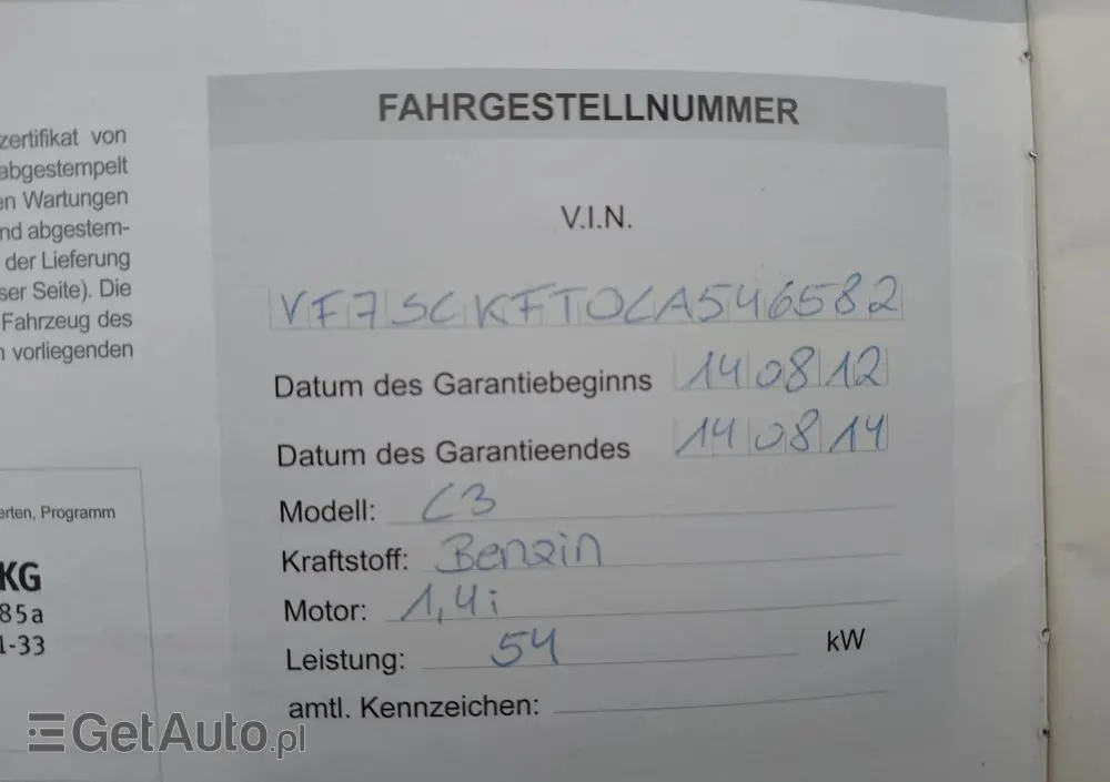 CITROËN C3 1.4 Attraction