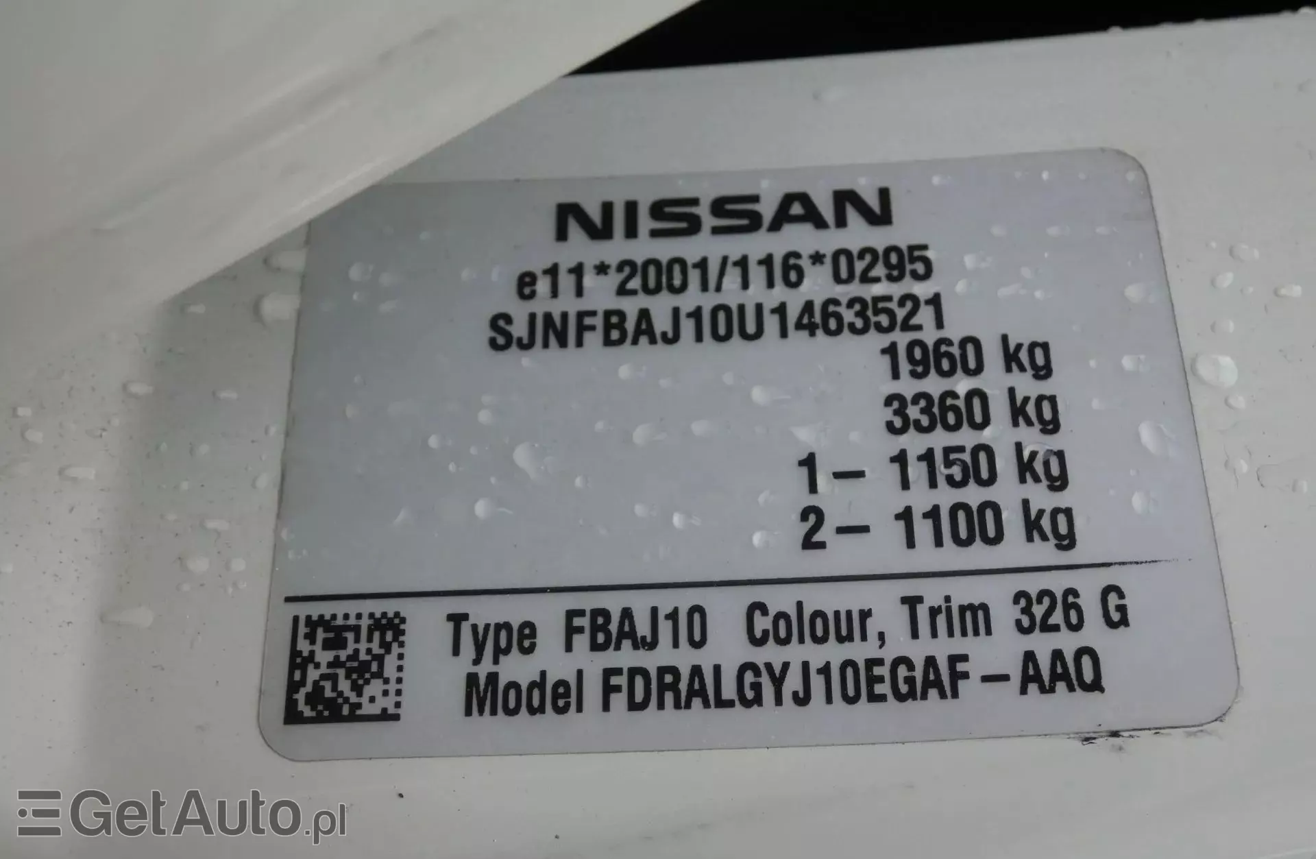NISSAN Qashqai 2.0i (141 KM)