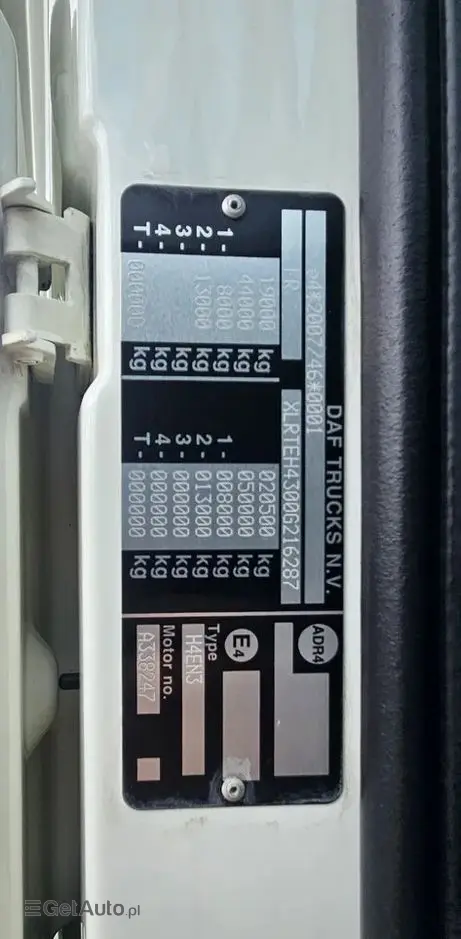 DAF XF 480 / SPACE CAB / HYDRAULIKA / KLIMA POSTOJOWA 