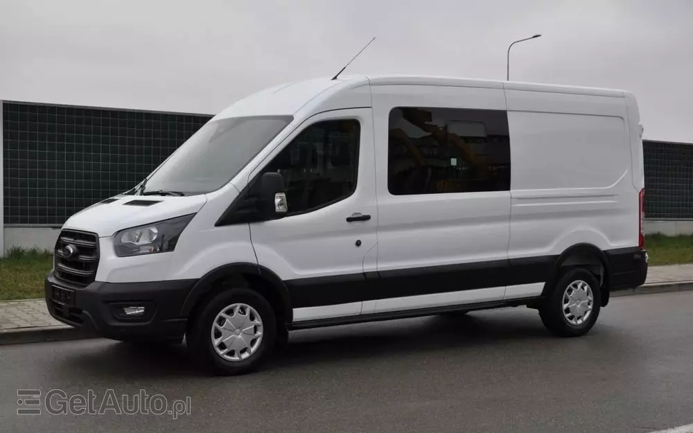 FORD TRANSIT L3H2 DCiV RWD TREND 7os BRYGADOWY FABRYCZNIE NOWY DOSTĘPNY OD RĘKI NA GWARANCJI 
