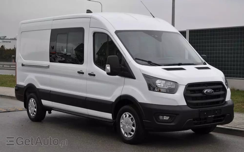 FORD TRANSIT L3H2 DCiV RWD TREND 7os BRYGADOWY FABRYCZNIE NOWY DOSTĘPNY OD RĘKI NA GWARANCJI 