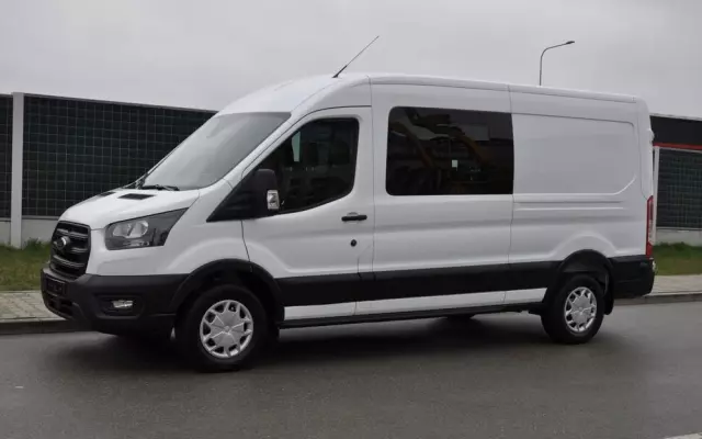 FORD TRANSIT L3H2 DCiV RWD TREND 7os BRYGADOWY FABRYCZNIE NOWY DOSTĘPNY OD RĘKI NA GWARANCJI 