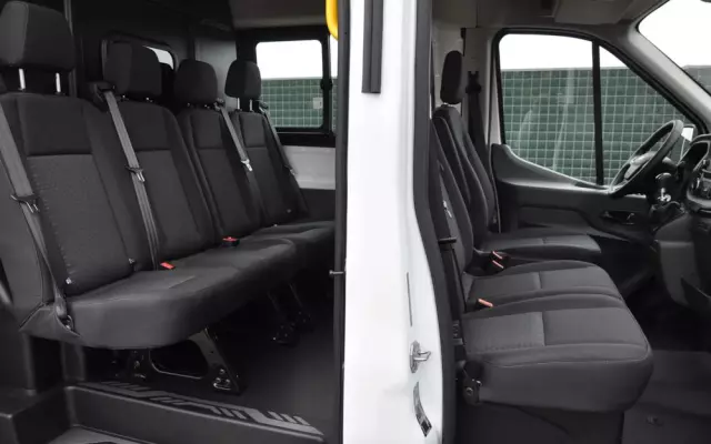 FORD TRANSIT L3H2 DCiV RWD TREND 7os BRYGADOWY FABRYCZNIE NOWY DOSTĘPNY OD RĘKI NA GWARANCJI 