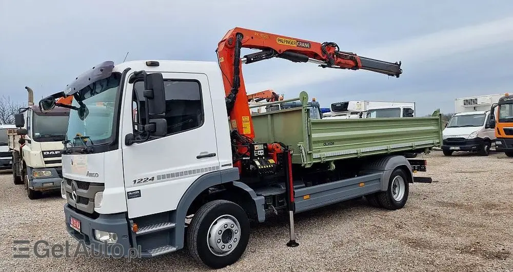 MERCEDES-BENZ Atego 1318 euro-5 Kiper wywrot 