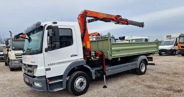 MERCEDES-BENZ Atego 1318 euro-5 Kiper wywrot 