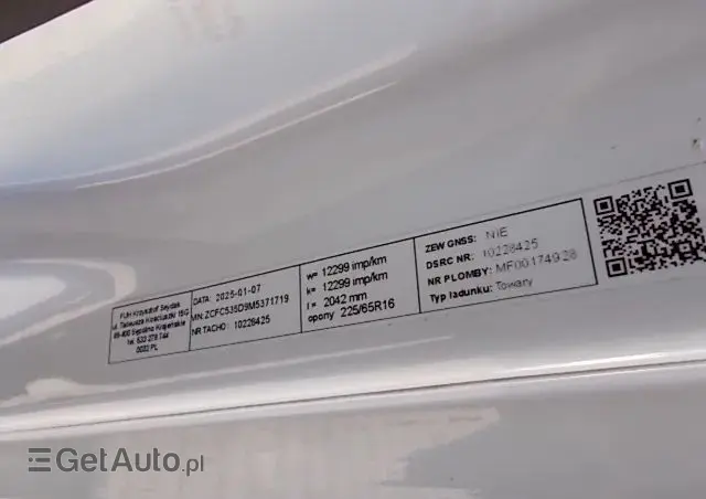 IVECO DAILY 35S18 WIDAR 10EP 