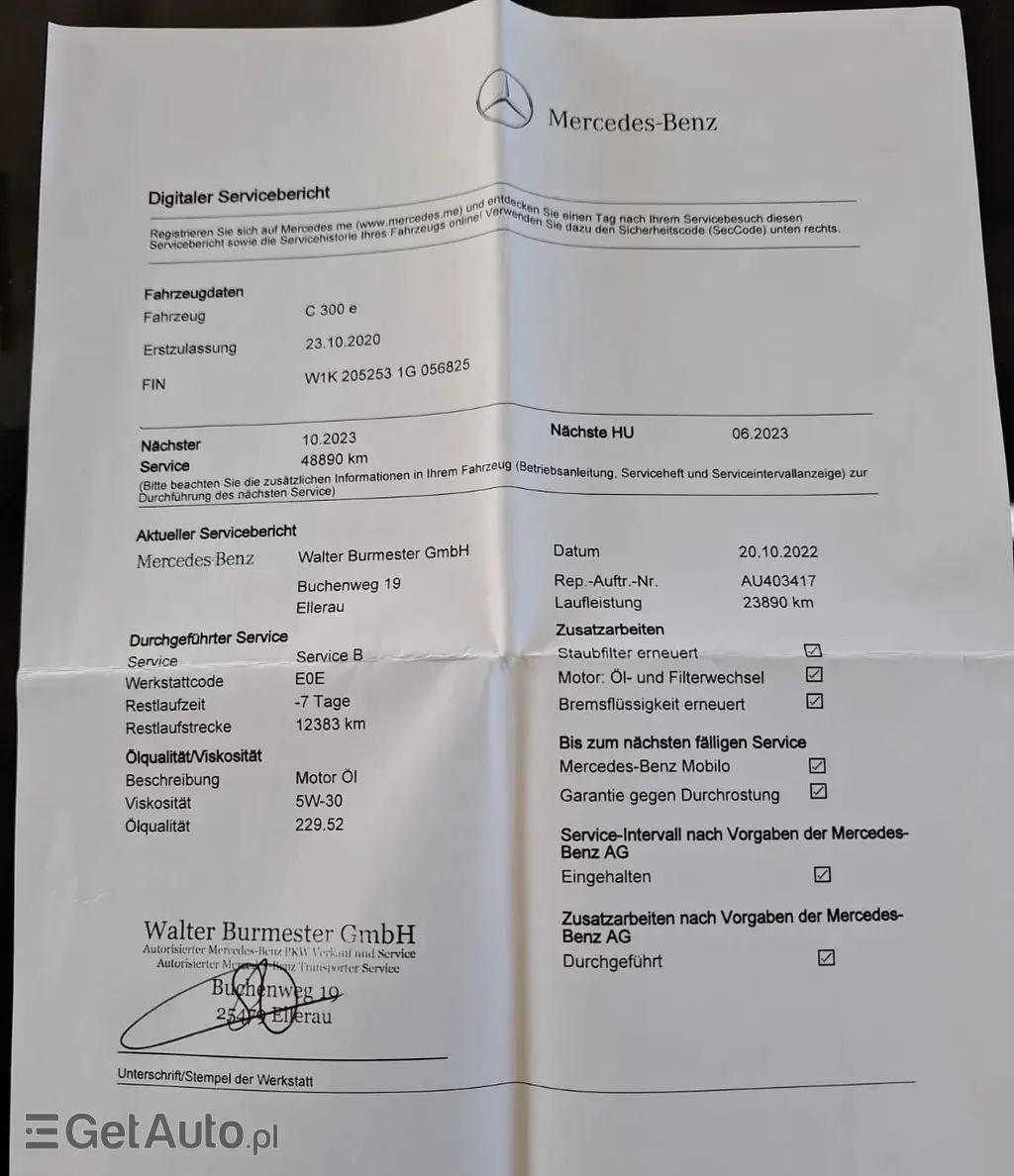 MERCEDES-BENZ Klasa C 