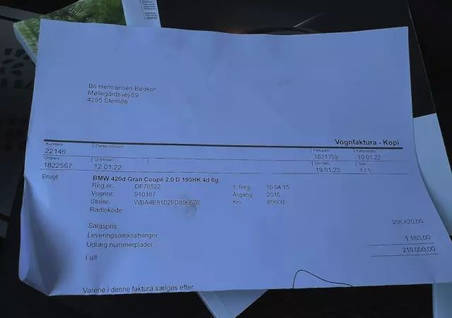 BMW Seria 4 420d Gran Coupe