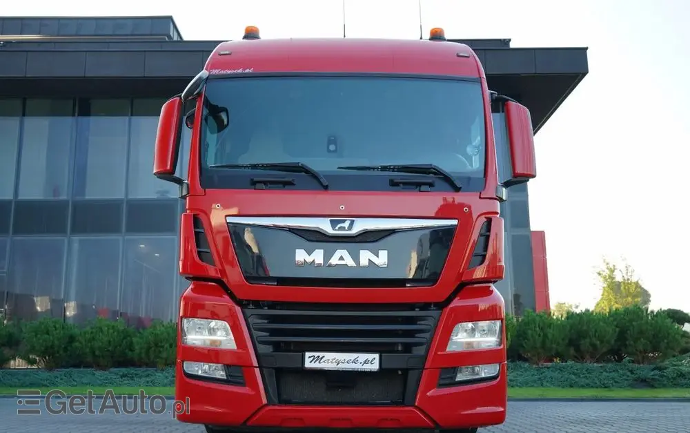 MAN TGX 18.500 / MEGA /  LOW DECK /  XLX / RETARDER / NAVI / PO KONTRAKCIE SERWISOWYM / SPROWADZONY 