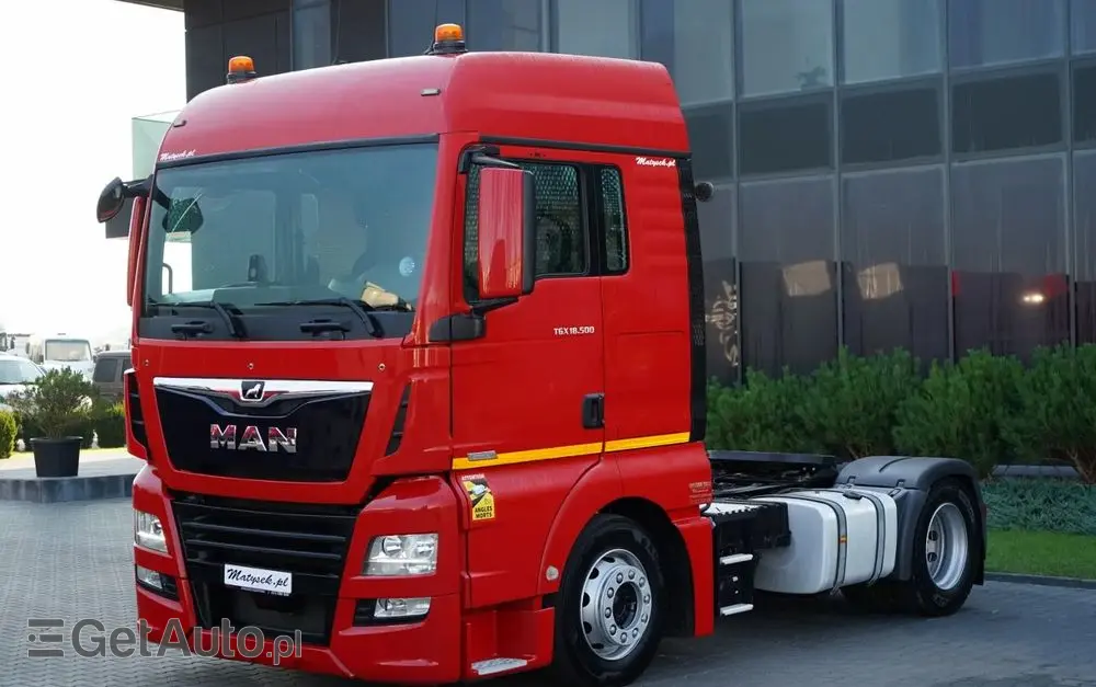 MAN TGX 18.500 / MEGA /  LOW DECK /  XLX / RETARDER / NAVI / PO KONTRAKCIE SERWISOWYM / SPROWADZONY 