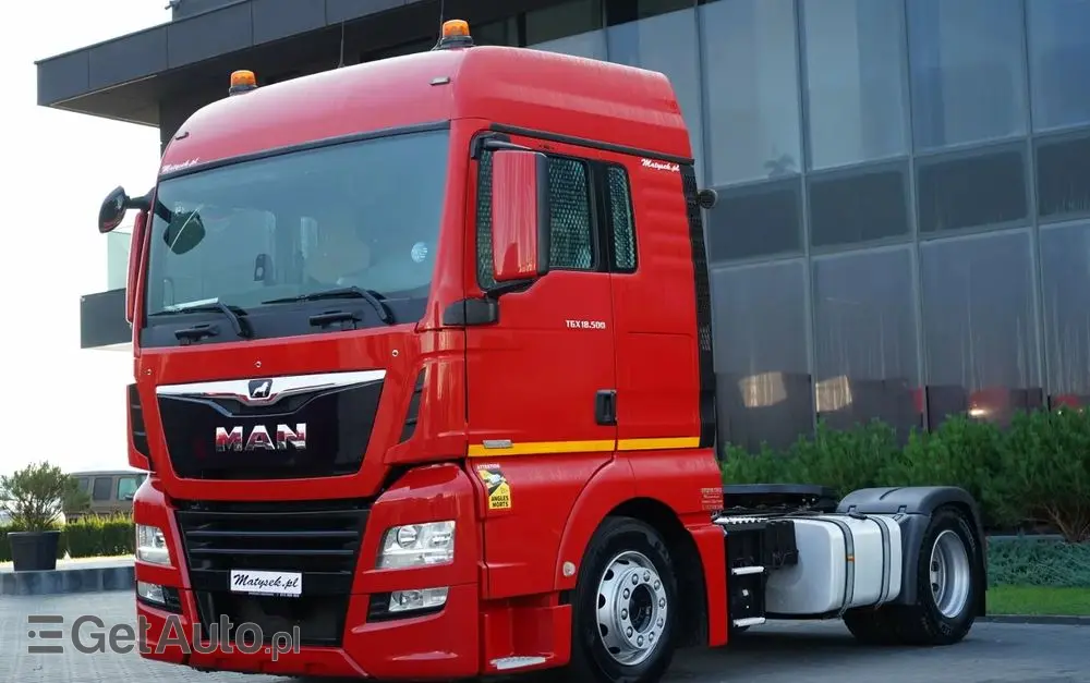 MAN TGX 18.500 / MEGA /  LOW DECK /  XLX / RETARDER / NAVI / PO KONTRAKCIE SERWISOWYM / SPROWADZONY 