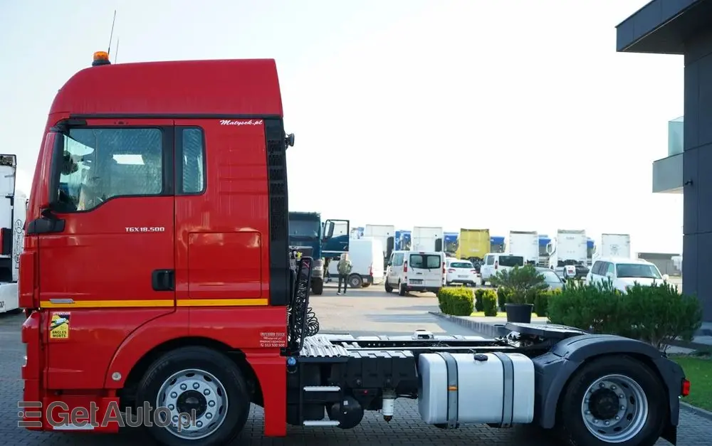 MAN TGX 18.500 / MEGA /  LOW DECK /  XLX / RETARDER / NAVI / PO KONTRAKCIE SERWISOWYM / SPROWADZONY 