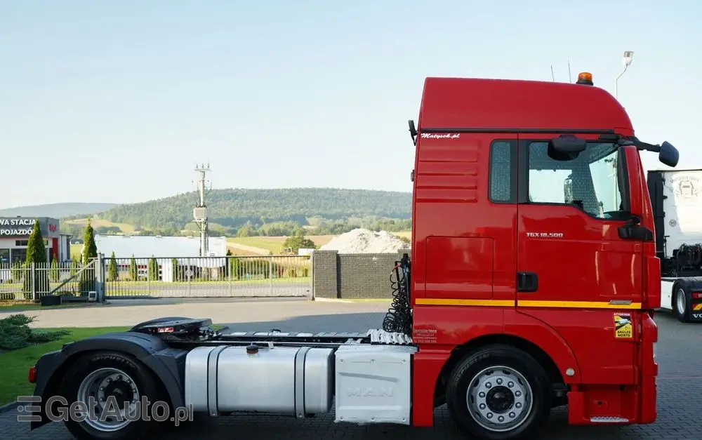 MAN TGX 18.500 / MEGA /  LOW DECK /  XLX / RETARDER / NAVI / PO KONTRAKCIE SERWISOWYM / SPROWADZONY 