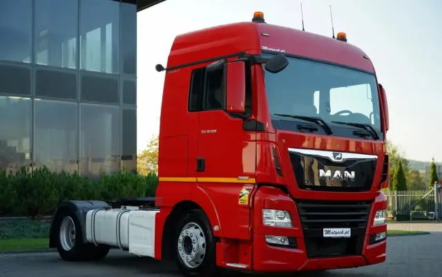 MAN TGX 18.500 / MEGA /  LOW DECK /  XLX / RETARDER / NAVI / PO KONTRAKCIE SERWISOWYM / SPROWADZONY 