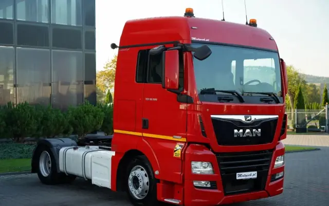 MAN TGX 18.500 / MEGA /  LOW DECK /  XLX / RETARDER / NAVI / PO KONTRAKCIE SERWISOWYM / SPROWADZONY 