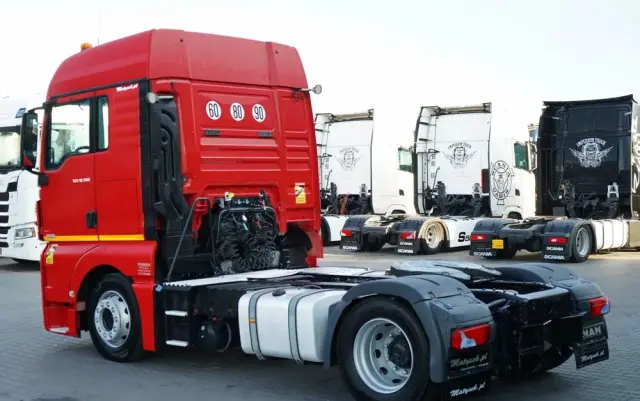 MAN TGX 18.500 / MEGA /  LOW DECK /  XLX / RETARDER / NAVI / PO KONTRAKCIE SERWISOWYM / SPROWADZONY 