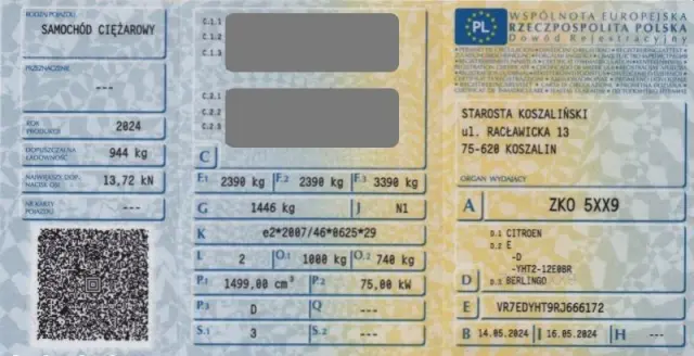 CITROËN BERLINGO // CHŁODNIA // IZOTERMA // SALON PL // FABRYCZNA GWARANCJA // 1 WŁ // FV 23 % // 