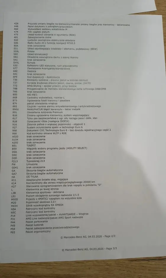 MERCEDES-BENZ Klasa E 220 d 4-Matic AMG