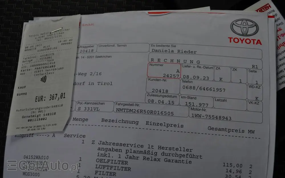 TOYOTA Verso 1.6 D-4D 5-Sitzer Start/Stop Comfort