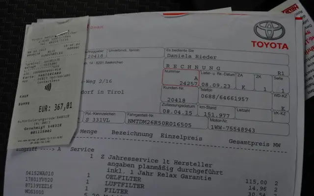 TOYOTA Verso 1.6 D-4D 5-Sitzer Start/Stop Comfort