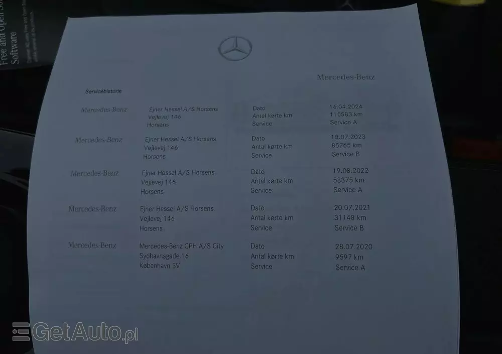 MERCEDES-BENZ Klasa A 200 d 8G-DCT Style