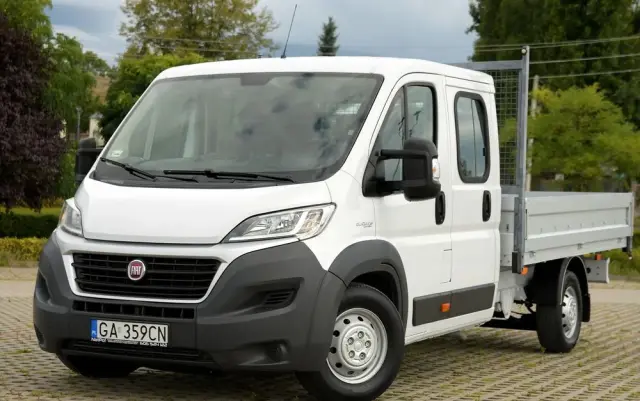 FIAT DUCATO 2.3 130KM * DOKA * BRYGADOWY * 7 osób * Salon PL *130tys km!!!! 