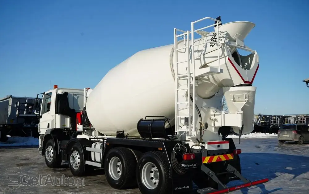 DAF CF 440 / 8x4 / BETONOMIESZARKA SCHWING STETTER / GRUSZKA 9 M3 / AUTOMAT / KAMERA / 