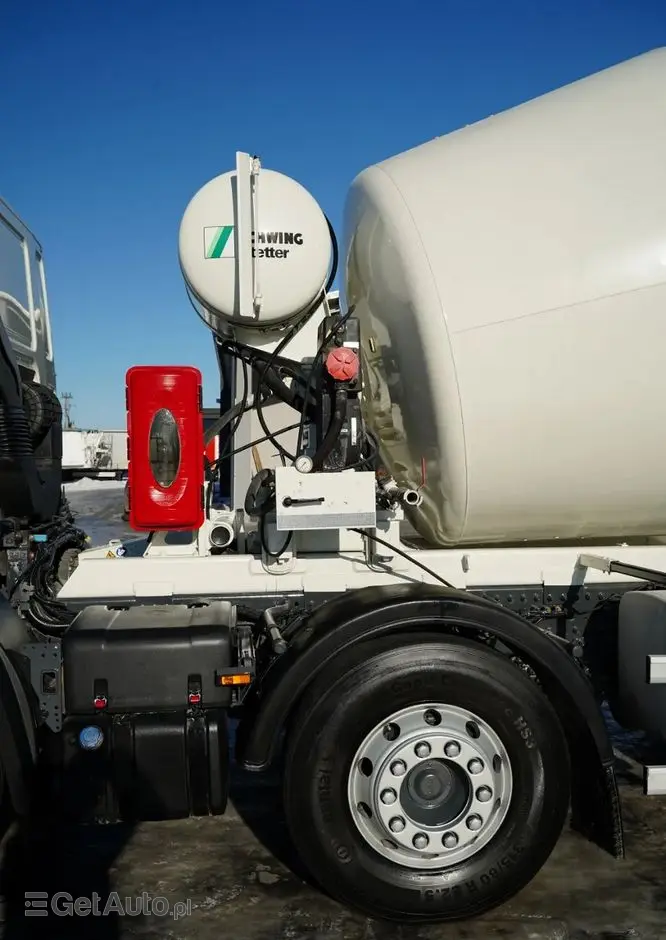 DAF CF 440 / 8x4 / BETONOMIESZARKA SCHWING STETTER / GRUSZKA 9 M3 / AUTOMAT / KAMERA / 