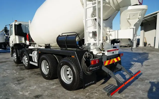 DAF CF 440 / 8x4 / BETONOMIESZARKA SCHWING STETTER / GRUSZKA 9 M3 / AUTOMAT / KAMERA / 