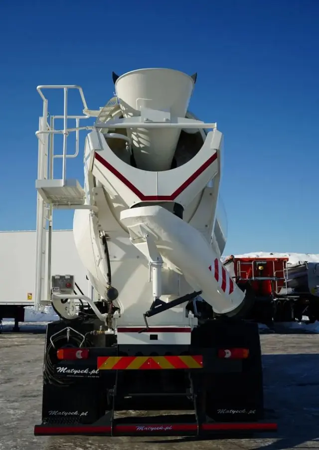 DAF CF 440 / 8x4 / BETONOMIESZARKA SCHWING STETTER / GRUSZKA 9 M3 / AUTOMAT / KAMERA / 