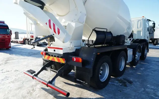 DAF CF 440 / 8x4 / BETONOMIESZARKA SCHWING STETTER / GRUSZKA 9 M3 / AUTOMAT / KAMERA / 