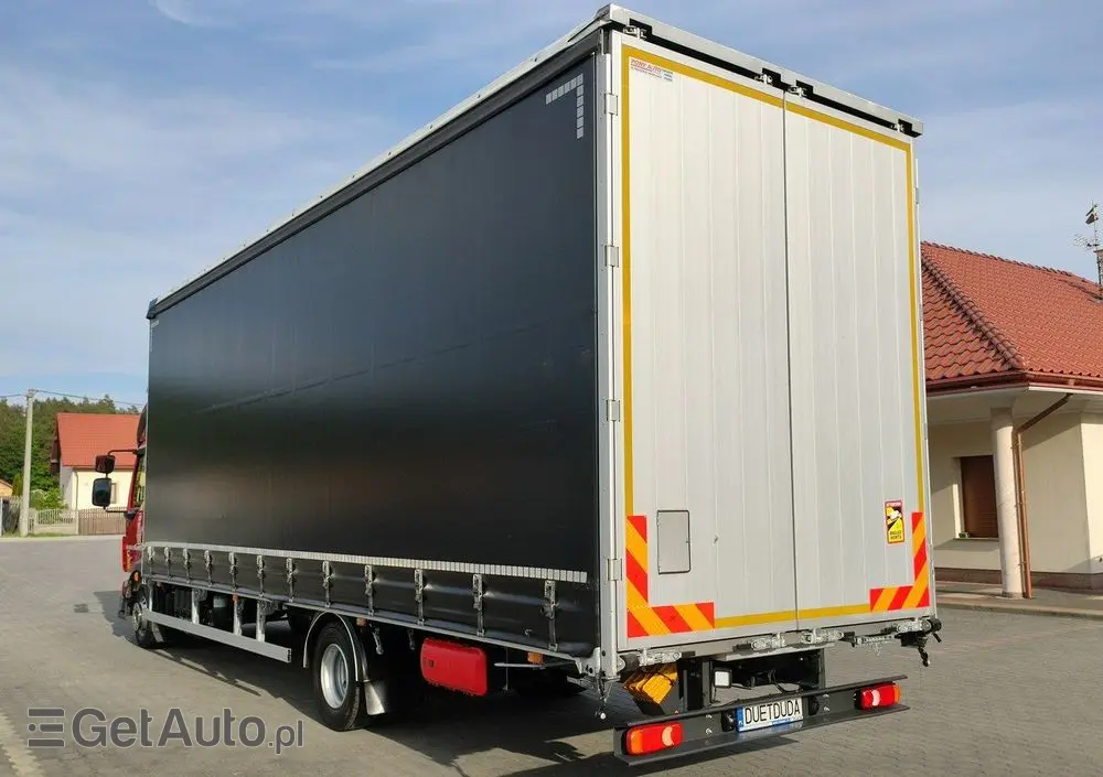 VOLVO FL12.240 E6 Firana Tył Drzwi Dach Zsuwany Bogato Wyposażony !!! 