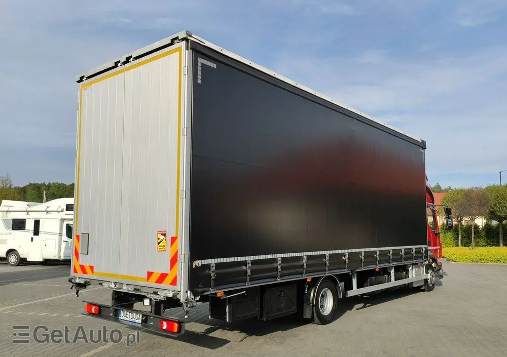 VOLVO FL12.240 E6 Firana Tył Drzwi Dach Zsuwany Bogato Wyposażony !!! 