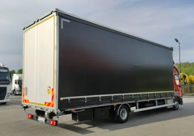 VOLVO FL12.240 E6 Firana Tył Drzwi Dach Zsuwany Bogato Wyposażony !!! 