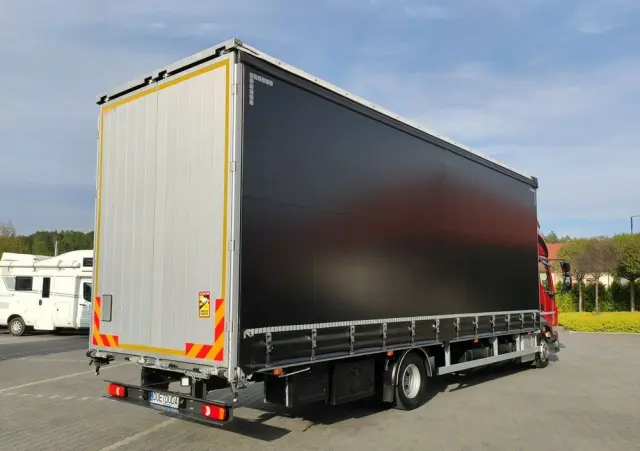 VOLVO FL12.240 E6 Firana Tył Drzwi Dach Zsuwany Bogato Wyposażony !!! 