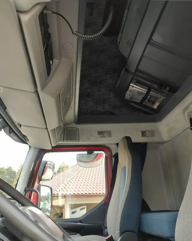 VOLVO FL12.240 E6 Firana Tył Drzwi Dach Zsuwany Bogato Wyposażony !!! 