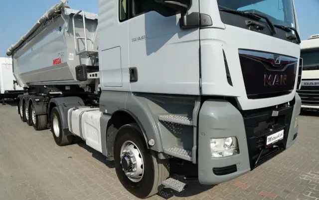 MAN TGX 18.500 / ZESTAW / 4x4 / HYDRAULIKA / HYDRODRIVE / NISKA KABINA / + WYWROTKA / MEGA /  26 M3 / 2025 