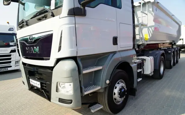 MAN TGX 18.500 / ZESTAW / 4x4 / HYDRAULIKA / HYDRODRIVE / NISKA KABINA / + WYWROTKA / MEGA /  26 M3 / 2025 