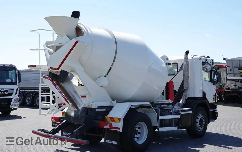 SCANIA P 320 / BETONOMIESZARKA / GRUSZKA / 6 m3 / EURO 6 